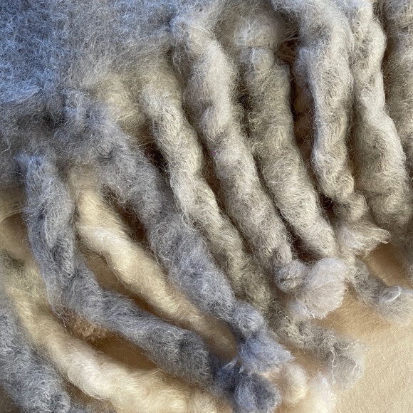 Mohair And Wool Blanket Scarf - Picture 6 of 11